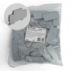 LD562-1-25 Торцевая заглушка для ЗНИ LD554 2,5 мм²  (JXB ST 2,5), серый STEKKER. Упаковка (100 шт) 39987 LD562-1-25 Торцевая заглушка для ЗНИ LD554 2,5 мм²  (JXB ST 2,5), серый STEKKER. Упаковка (100 шт) 39987