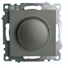 Выключатель диммирующий TRIAC (механизм) 250В, 500W, серия Катрин, графит, GLS10-7106-06 STEKKER 49413 Выключатель диммирующий TRIAC (механизм) 250В, 500W, серия Катрин, графит, GLS10-7106-06 STEKKER 49413