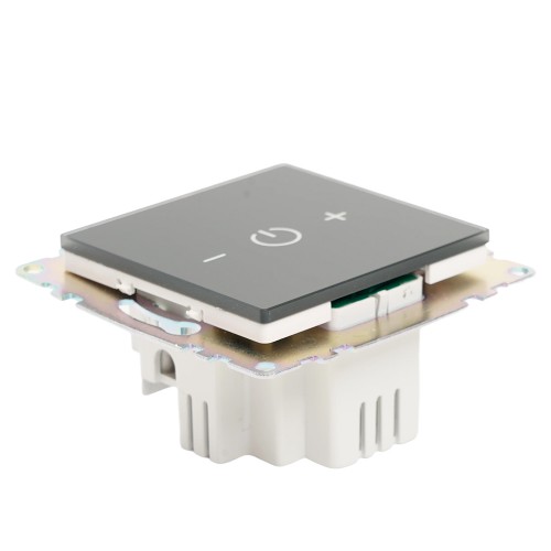 Выключатель диммирующий сенсорный (механизм) 250В, 150W, серия Катрин, черный STEKKER 50277 Выключатель диммирующий сенсорный (механизм) 250В, 150W, серия Катрин, черный STEKKER 50277