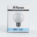 Лампа светодиодная Feron LB-371 Шар E27 3W 6400K матовый