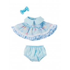 Синий комплект с орхидеей S Синий комплект с орхидеей S