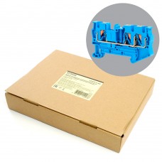 Зажим пружинный, 2-проводной проходной ЗНИ - 4 , JXB PT 4, синий LD572-2-40. Упаковка (100 шт) STEKKER 49250 Зажим пружинный, 2-проводной проходной ЗНИ - 4 , JXB PT 4, синий LD572-2-40. Упаковка (100 шт) STEKKER 49250