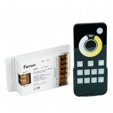 Контроллер CCT для светодиодной ленты с П/У,  12-24V, LD482 FERON 52097