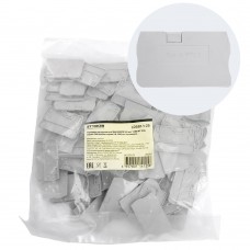 Торцевая заглушка для ЗНИ LD572 2,5 мм² (JXB PT 2,5), серый LD581-1-25. Упаковка (100 шт) STEKKER 49264 Торцевая заглушка для ЗНИ LD572 2,5 мм² (JXB PT 2,5), серый LD581-1-25. Упаковка (100 шт) STEKKER 49264