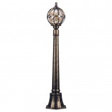 Светильник садово-парковый Feron PL3806 круглый, столб  60W 230V E27, черное золото 11375 Светильник садово-парковый Feron PL3806 круглый, столб  60W 230V E27, черное золото 11375