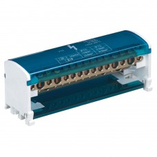 Шины на DIN-рейку в корпусе (кросс-модуль) 2х15 L+PEN LD505-215 STEKKER 39682 Шины на DIN-рейку в корпусе (кросс-модуль) 2х15 L+PEN LD505-215 STEKKER 39682