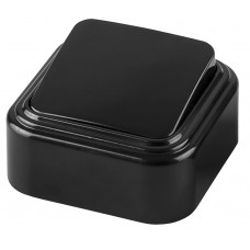 Выключатель STEKKER PSW06-21-20 одноклавишный открытой установки, 250В, 6А, IP20, черный (VA1  6-131-Ч) Выключатель STEKKER PSW06-21-20 одноклавишный открытой установки, 250В, 6А, IP20, черный (VA1  6-131-Ч)