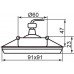 Светильник встраиваемый Feron DL8170-2 потолочный MR16 G5.3 серебристый