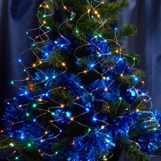 Светодиодная гирлянда Feron CL53  2м + 1м мультиколор,статичная, с питанием от батареек, прозрачный шнур 32986 Светодиодная гирлянда Feron CL53  2м + 1м мультиколор,статичная, с питанием от батареек, прозрачный шнур 32986