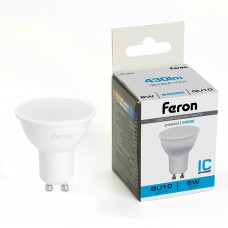 Лампа светодиодная Feron LB-24 MR16 GU10 5W 175-265V 6400K 51217 Лампа светодиодная Feron LB-24 MR16 GU10 5W 175-265V 6400K 51217