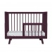 Кроватка для новорожденного Lilla - модель Aria Italian Plum