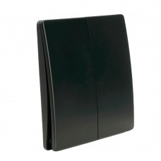 Выключатель беспроводной FERON TM92 SMART, 7мВт, IP65, двухклавишный, черный 51027 Выключатель беспроводной FERON TM92 SMART, 7мВт, IP65, двухклавишный, черный 51027