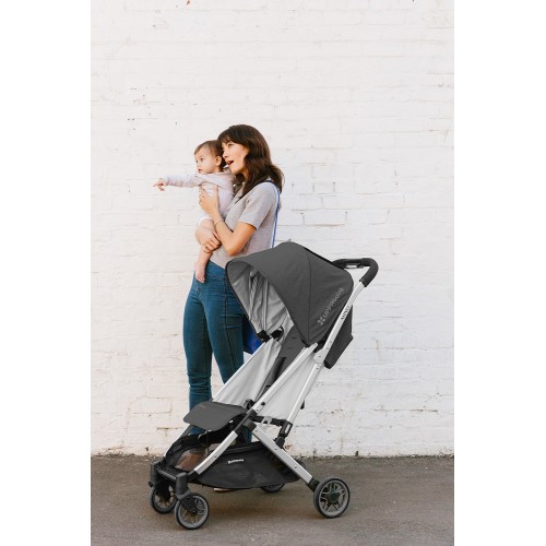 Коляска прогулочная UPPAbaby MINU 2018 JORDAN графито-серый меланж