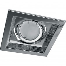 Светильник встраиваемый Feron DLT201 потолочный MR16 G5.3 хром 41044 Светильник встраиваемый Feron DLT201 потолочный MR16 G5.3 хром 41044