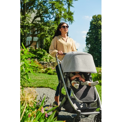 Коляска прогулочная UPPAbaby Cruz V2 STELLA серебристый меланж