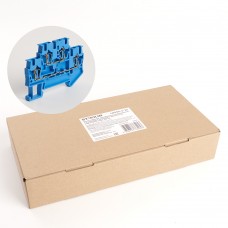 Зажим пружинный, 4-проводной проходной 2 уровня ЗНИ - 2,5 (JXB ST 2,5), синий STEKKER. Упаковка (100 шт) 39973 Зажим пружинный, 4-проводной проходной 2 уровня ЗНИ - 2,5 (JXB ST 2,5), синий STEKKER. Упаковка (100 шт) 39973