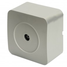 Розетка TV открытой установки, 1-местная, STEKKER, 75 Ом, 5-862МГц, серия София, серебро, MST00-10-03 49323 Розетка TV открытой установки, 1-местная, STEKKER, 75 Ом, 5-862МГц, серия София, серебро, MST00-10-03 49323