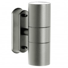 Светильник садово-парковый Feron DH0704,на стену, 2*GU10 230V, серый 11882 Светильник садово-парковый Feron DH0704,на стену, 2*GU10 230V, серый 11882