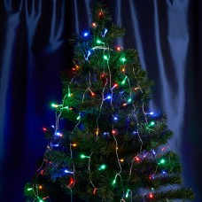 Светодиодная гирлянда Feron CL90  7 веток (2м) + 1.5м 230V мультиколор, c питанием от сети, прозрачный шнур 32370 Светодиодная гирлянда Feron CL90  7 веток (2м) + 1.5м 230V мультиколор, c питанием от сети, прозрачный шнур 32370