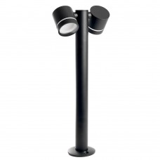 Светильник садово-парковый Feron DH1006, столб,  2*GX53 230V, черный 11711 Светильник садово-парковый Feron DH1006, столб,  2*GX53 230V, черный 11711