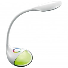 Настольный светодиодный светильник Feron DE1730  7W, 6000-6500K, 100-240V, белый Настольный светодиодный светильник Feron DE1730  7W, 6000-6500K, 100-240V, белый