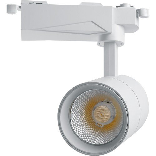 Светодиодный светильник Feron AL103 трековый на шинопровод 20W 4000K 35 градусов белый, 3х фазный серия MarketBright