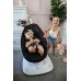 Кресло-качалка 4moms  mamaRoo New черная + серебро