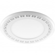 Светодиодный светильник Feron AL2440 встраиваемый 6W 4000K с синей подсветкой, белый Светодиодный светильник Feron AL2440 встраиваемый 6W 4000K с синей подсветкой, белый