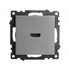 Розетка HDMI 2.1, Type A (механизм), STEKKER, GLS00-7118-08, серия Катрин, золото 50060 Розетка HDMI 2.1, Type A (механизм), STEKKER, GLS00-7118-08, серия Катрин, золото 50060