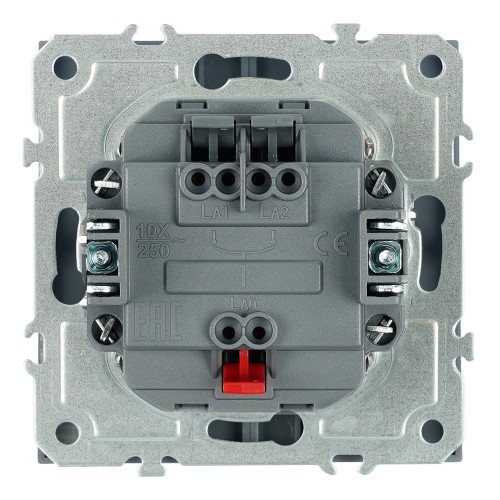 Переключатель 1-клавишный (механизм), СЗК, STEKKER, 250В, 10A, серия Эмили, RSW10-5105-10ZK, платиново-серый, soft touch 50240 Переключатель 1-клавишный (механизм), СЗК, STEKKER, 250В, 10A, серия Эмили, RSW10-5105-10ZK, платиново-серый, soft touch 50240
