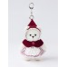 Авторская мягкая игрушка Lina Медведь белый в Костюме Красная шапочка брелок XS (±15 см) Авторская мягкая игрушка Lina Медведь белый в Костюме Красная шапочка брелок XS (±15 см)