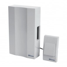 Звонок с кнопкой проводной Feron DB-101 электромеханический белый 230V 162х98х40мм 41504 Звонок с кнопкой проводной Feron DB-101 электромеханический белый 230V 162х98х40мм 41504