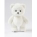 Авторская мягкая игрушка Lina Медведь (длинная шерсть) S (±20 см) белый цвет Авторская мягкая игрушка Lina Медведь (длинная шерсть) S (±20 см) белый цвет