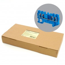 Зажим пружинный, 4-проводной проходной ЗНИ - 2,5 ,JXB PT 2,5 , синий LD574-2-25. Упаковка (100 шт) STEKKER 49253 Зажим пружинный, 4-проводной проходной ЗНИ - 2,5 ,JXB PT 2,5 , синий LD574-2-25. Упаковка (100 шт) STEKKER 49253