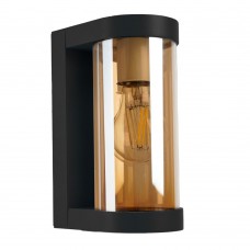 Светильник садово-парковый Feron DH1901, на стену, E27 230V, черный 52188 Светильник садово-парковый Feron DH1901, на стену, E27 230V, черный 52188