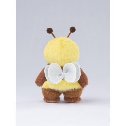 Авторская мягкая игрушка Lina Медведь каштановый Пчелка брелок XS (±15 см) Авторская мягкая игрушка Lina Медведь каштановый Пчелка брелок XS (±15 см)