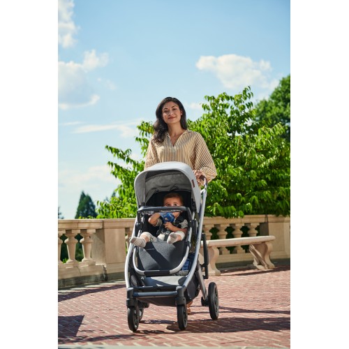 Коляска прогулочная UPPAbaby Cruz V2 STELLA серебристый меланж