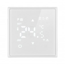 Терморегулятор Wi-Fi (механизм), STEKKER, 250В, 3500Вт, серия Эмили, RSW00-5119-01, белый фарфор, soft touch 50376