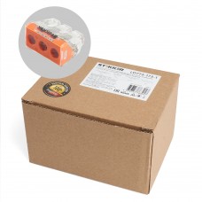 Клемма монтажная 3-проводная STEKKER  для 1-жильного проводника (с пастой), LD773-173-1. Упаковка (50 шт) 39871 Клемма монтажная 3-проводная STEKKER  для 1-жильного проводника (с пастой), LD773-173-1. Упаковка (50 шт) 39871