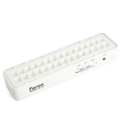 Светильник аккумуляторный FeronOne, 30LED DC, белый, EL130