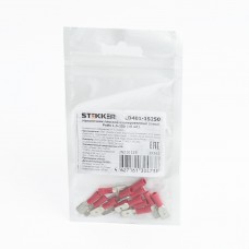 Наконечник плоский Изолированный (папа) РпИп 1,5-250, STEKKER, LD401-15250  (DIY упаковка 10 шт) 39362 Наконечник плоский Изолированный (папа) РпИп 1,5-250, STEKKER, LD401-15250  (DIY упаковка 10 шт) 39362