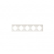 Рамка STEKKER, PFR00-5005-08 5-местная, серия Эмили, кашемир, soft touch 49914 Рамка STEKKER, PFR00-5005-08 5-местная, серия Эмили, кашемир, soft touch 49914