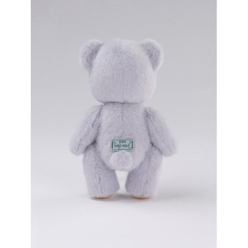 Авторская мягкая игрушка Lina Медведь (короткая шерсть) S (±20 см) сиренево-серый цвет Авторская мягкая игрушка Lina Медведь (короткая шерсть) S (±20 см) сиренево-серый цвет