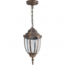 Светильник садово-парковый Feron PL6005 шестигранный на цепочке 60W E27 230V, черное золото 11895 Светильник садово-парковый Feron PL6005 шестигранный на цепочке 60W E27 230V, черное золото 11895