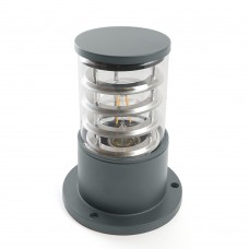 Светильник садово-парковый Feron DH0800 столб,  E27 230V, серый 41916 Светильник садово-парковый Feron DH0800 столб,  E27 230V, серый 41916