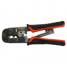 Кримпер STEKKER CTLS007 для обжима RJ разъемов RJ-45 (8P8C), RJ-12 (6P6C) и RJ-11 (6P4C и 6P2C), черный, красный 49613 Кримпер STEKKER CTLS007 для обжима RJ разъемов RJ-45 (8P8C), RJ-12 (6P6C) и RJ-11 (6P4C и 6P2C), черный, красный 49613