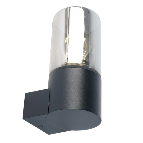 Светильник садово-парковый Feron DH1801, на стену вверх, E27 230V, черный 51992 Светильник садово-парковый Feron DH1801, на стену вверх, E27 230V, черный 51992