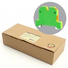 LD551-4-40 ЗНИ Зажим наборный изолированный (винтовой) 4,0 мм2 (JXB 4),  желтый,зеленый. Упаковка (50 шт) STEKKER 49487 LD551-4-40 ЗНИ Зажим наборный изолированный (винтовой) 4,0 мм2 (JXB 4),  желтый,зеленый. Упаковка (50 шт) STEKKER 49487