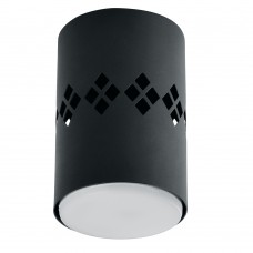 Светильник потолочный Feron HL351 12W, 230V, GX53 и подсветка 1W, 4000K, черный Светильник потолочный Feron HL351 12W, 230V, GX53 и подсветка 1W, 4000K, черный