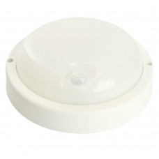 Светильник светодиодный пылевлагозащищённый с ИК-датчиком Feron AL3006 в пластиковом корпусе 18W 4000K 220V IP65 белый 48995 Светильник светодиодный пылевлагозащищённый с ИК-датчиком Feron AL3006 в пластиковом корпусе 18W 4000K 220V IP65 белый 48995